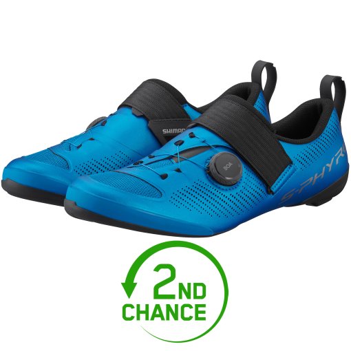 Produktbild von Shimano S-Phyre SH-TR903 Triathlonschuhe Herren - Blau - B-Ware