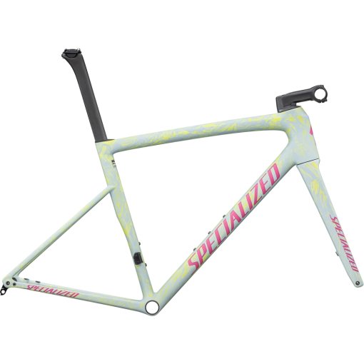 Immagine prodotto da Specialized Telaio per Bici da Corsa Carbonio - TARMAC SL8 - 2025 - satin ion metallic / sea foam strata / rebel pink