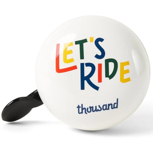 Produktbild von thousand Fahrradklingel Kinder - Let&#039;s Ride - Silver