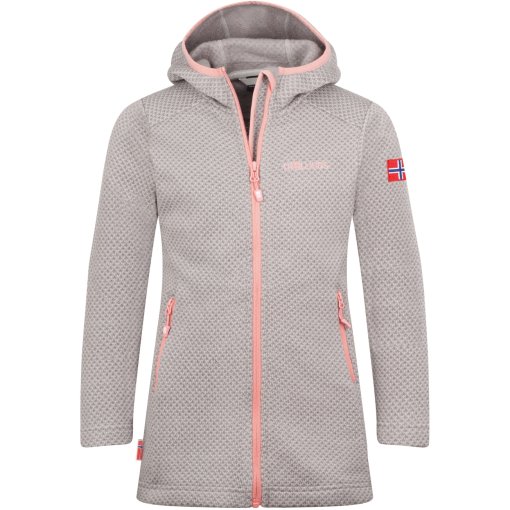 Foto de Trollkids Abrigo Niña - Jondalen - Light Grey/Antique Rose