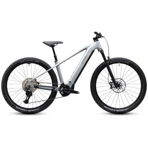Picture of CUBE REACTION HYBRID SLX 800 - Electric Mountain Bike - 2027 - 29&quot; - platinum / reflex