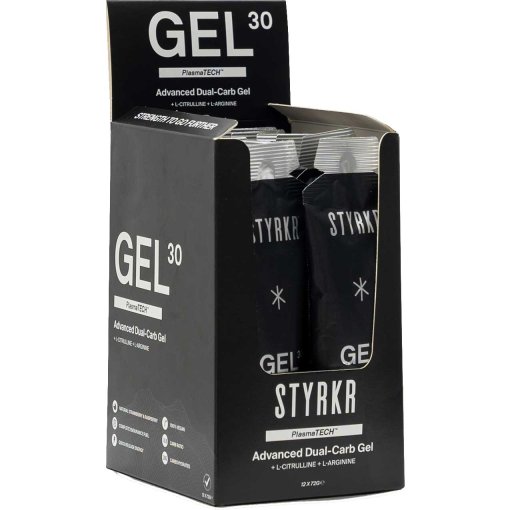 Foto de Styrkr Gel Energético - GEL30 Dual-Carb Energy Gel - 12x72g