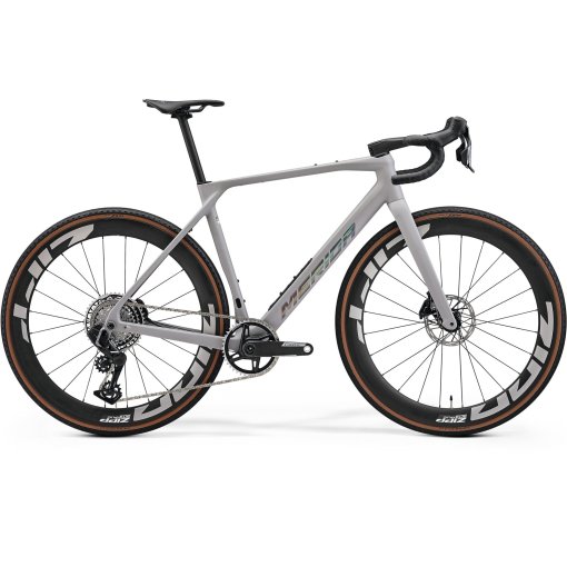 Photo produit de Merida Vélo Gravel Carbone - MISSION 9000 - 2026 - silk grey