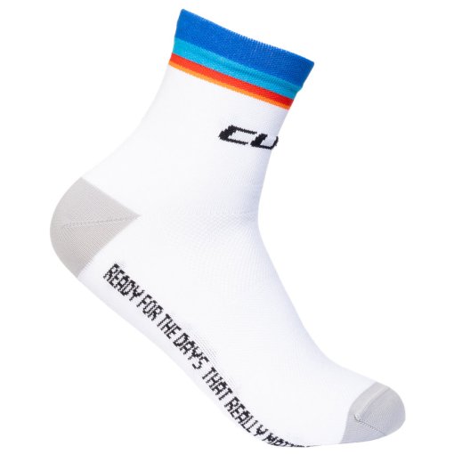 Foto de CUBE Calcetines - Road/XC Teamline Mid Cut - blanco