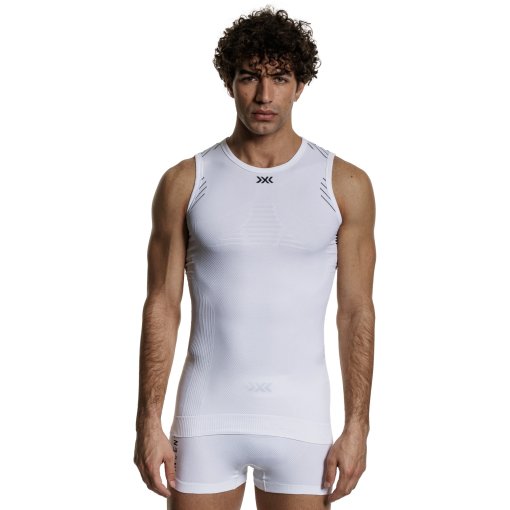 Foto de X-Bionic Camiseta Interior sin Mangas Hombre - Invent 4.0 LT - arctic white/opal black