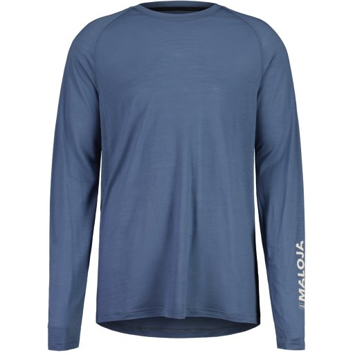 Productfoto van Maloja TraunsteinM. Trail Shirt met Lange Mouwen Heren - dusty blue 1225