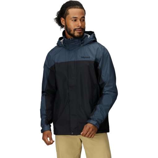 Foto de Marmot Chaqueta Hombre - PreCip Eco - black/thunderhead