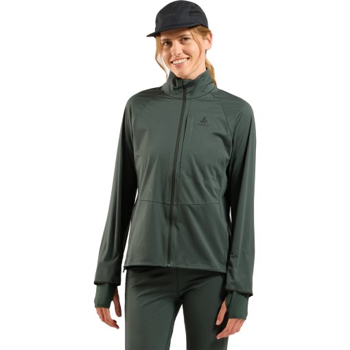 Immagine prodotto da Odlo Giacca da Running con Dettagli Riflettenti Donna - Zeroweight Pro Warm 2.0 - urban chic
