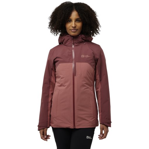 Foto de Jack Wolfskin Chaqueta 3 en 1 Mujer - Hunberg - mineral red
