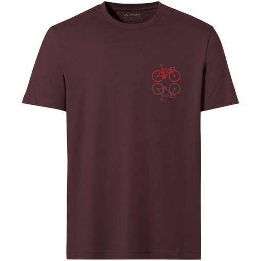 Foto de Vaude Camiseta Hombre - SE Gendaki Print - dark oak