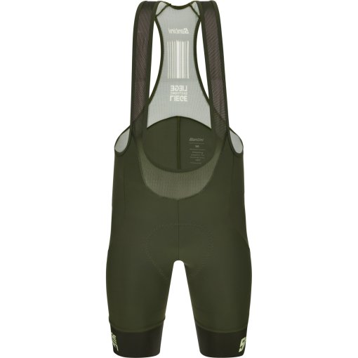 Produktbild von Santini Liege Bastogne Liege Cycling Trägershorts Herren RE1075FB24LBL - verde militare VM