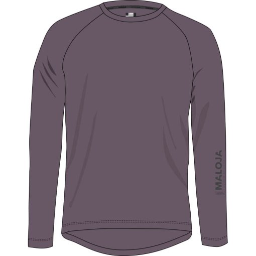 Produktbild von Maloja TraunsteinM. Trail Langarmshirt Herren - stormy lilac 1228