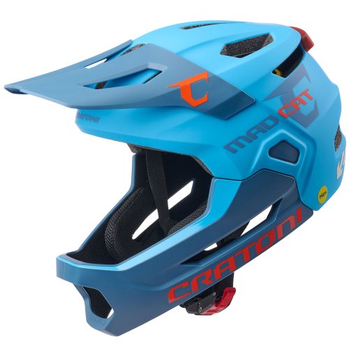 Foto van CRATONI MadCat MIPS Fietshelm Kinder - blue matt