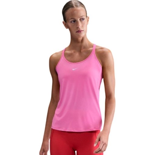Immagine prodotto da Nike Canotta Donna - One Classic Dri-Fit Strappy - playful pink/white IB9389-675