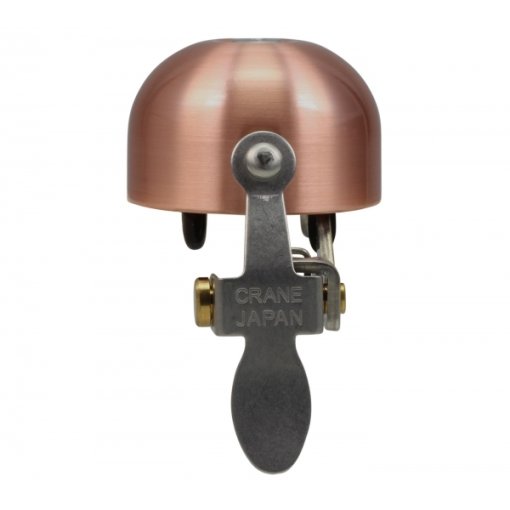 Productfoto van Crane Bell Co. E-NE Fietsbel - brushed copper
