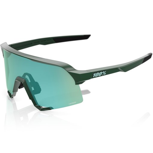 Picture of 100% S3 Glasses - Matte Juniper - HiPER Mint Mirror | Clear