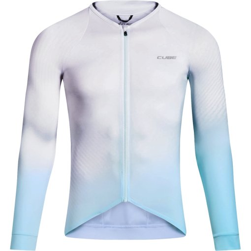 Produktbild von CUBE Road/XC UV Protection Langarm-Trikot Herren - turquoise