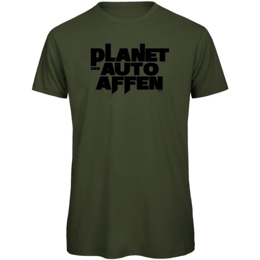 Foto de RTTshirts Camiseta Ciclismo Hombre - Planet der Autoaffen - khaki