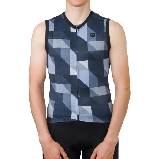 Immagine prodotto da AGU Maglia senza Maniche Cisclismo Indoor Uomo - Essential - cloud