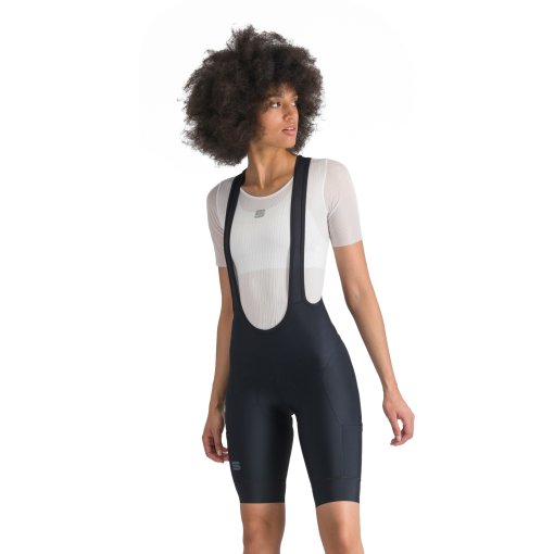 Foto de Sportful Culotte Corto con Tirantes Ciclismo Mujer - Giara 2 - 002 Negro