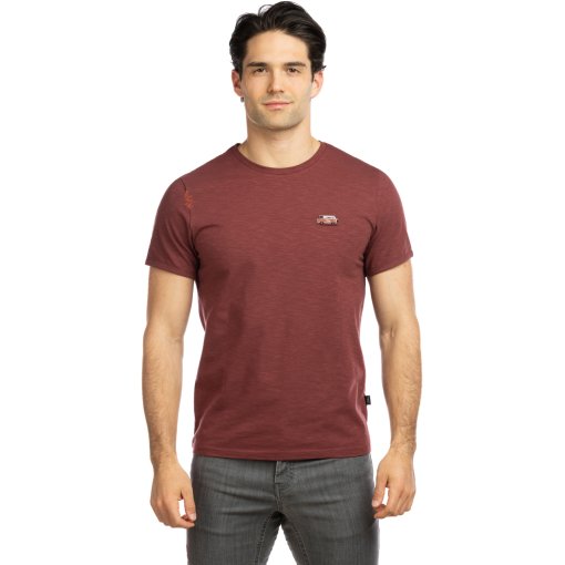 Picture of Chillaz Innsbruck Happy Days T-Shirt Men - dark red