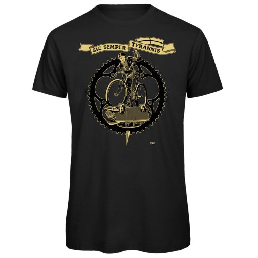 Produktbild von RTTshirts St. George Fahrrad T-Shirt Herren - schwarz