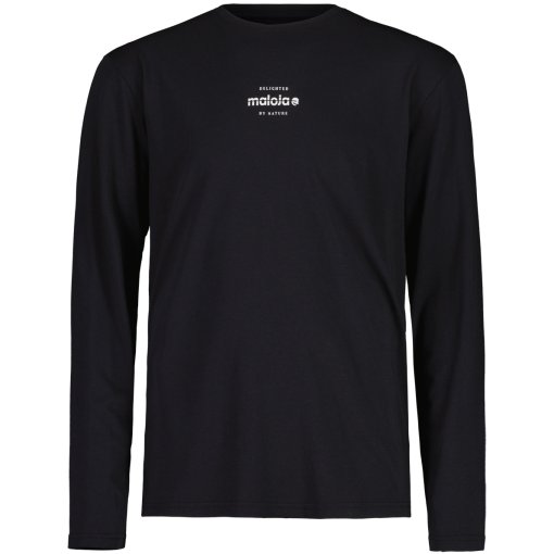 Productfoto van Maloja PazulM. Mountain Shirt met lange mouwen voor heren - deep black 8833
