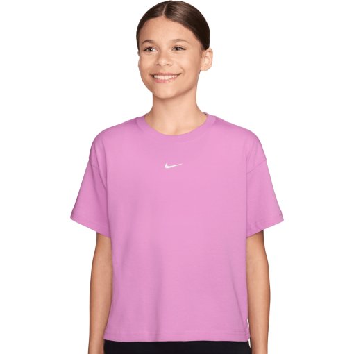 Photo produit de Nike T-Shirt Fille - Sportswear Essential - light magenta FZ5559-503