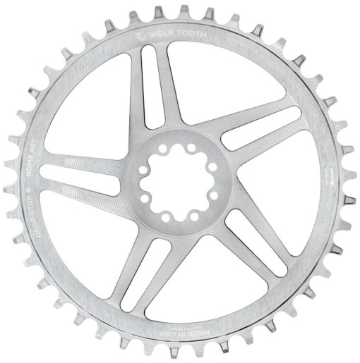 Wolf Tooth Gravel/CX/Road Chainring | 110 BCD | 5-Arm | Drop Stop