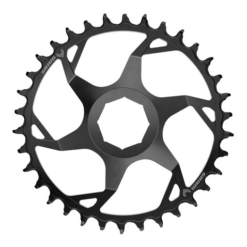 Foto de SRAM Plato Eagle para Brose | T-Type | Direct Mount | 55 mm Línea de Cadena - negro