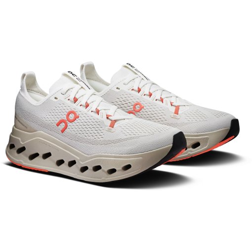 Foto de On Zapatillas Running Mujer - Cloudsurfer Max - Ivory | Salmon