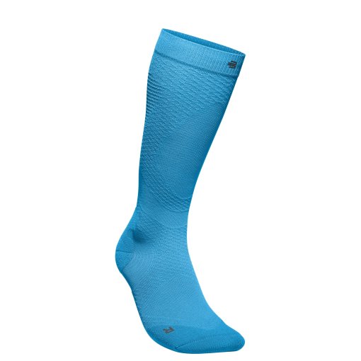 Produktbild von Bauerfeind Run Ultralight Kompressionssocken Damen - lagoon blue - M (36-41 cm)