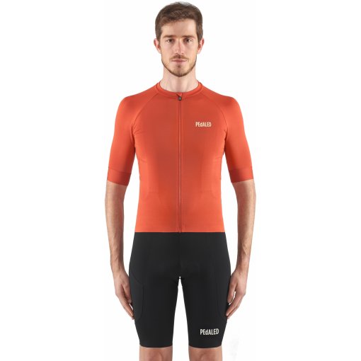 Produktbild von PEdALED E. Lightweight Kurzarmtrikot Herren - Brick Red
