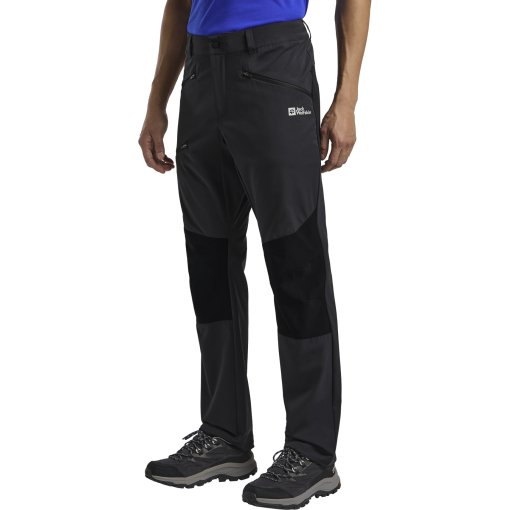 Foto de Jack Wolfskin Pantalones Hombre - Hiking Alpine - regular - phantom