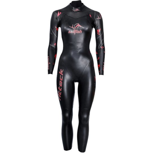 Productfoto van sailfish Attack 8 Wetsuit dames - black