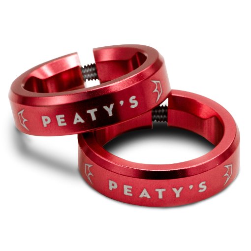 Immagine prodotto da Peaty&#039;s Anelli di Serraggio - Monarch Grips Lockrings - Rosso