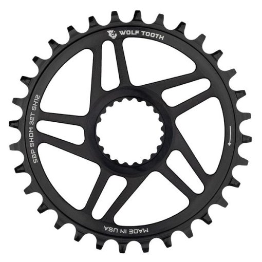 Immagine prodotto da Wolf Tooth Direct Mount Boost Chainring for Shimano - HyperGlide+ 12-speed - black