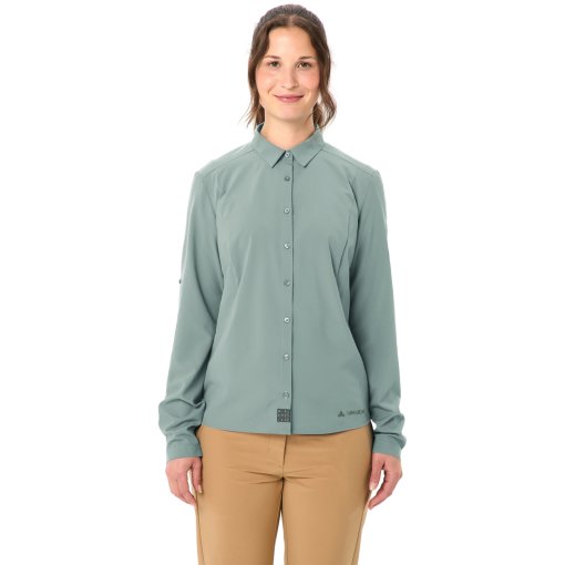 Photo produit de Vaude T-Shirt Manches Longues Femme - Rosemoor IV - dusty fern