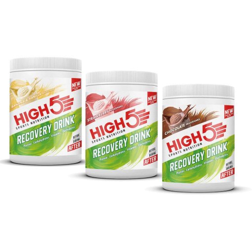 Foto de High5 Bebida Proteínica con Carbohidratos en Polvo - Recovery Drink - 450g