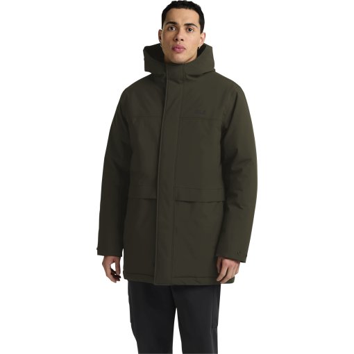 Kuva tuotteesta Jack Wolfskin Cold Camp Miesten takit - obsidian moss