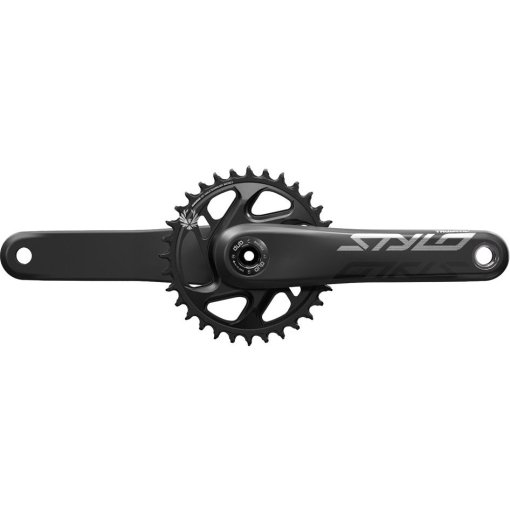 Produktbild von Truvativ Stylo Eagle Carbon Kurbelgarnitur - Direct Mount 34 Zähne - Cannondale-AI - DUB - schwarz