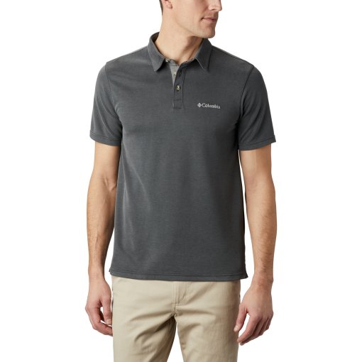 Produktbild von Columbia Nelson Point Poloshirt Herren - Shark
