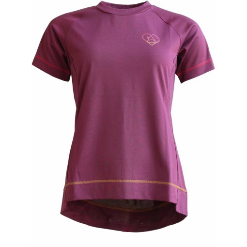 Produktbild von Zimtstern PureFlowz Eco Kurzarmtrikot Damen - Windsor Wine