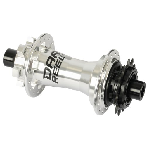 Produktbild von Dartmoor Reel Expert Boost Singlespeed Hinterradnabe - 6-Loch | 12x148mm Boost - mirror silver