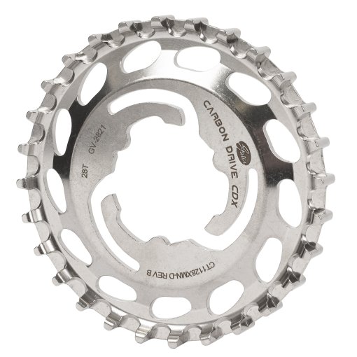 Foto de Gates Carbon Drive CDX Centertrack Sprocket - Rear | Surefit / Alfine Di2 - stainless steel