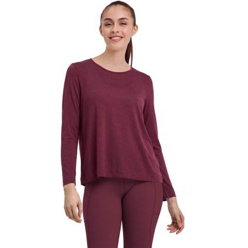 Picture of Falke TR Studio Longsleeve Shirt Women - mahogany 8344
