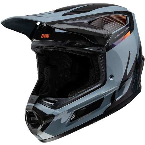 Productfoto van iXS Trigger-MX 1.0 Graphic MIPS integraalhelm - grijs-zwart