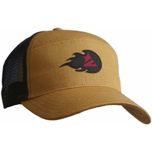 Foto de Zimtstern Gorra Trucker - Killaz - Golden Brown / Pirate Black