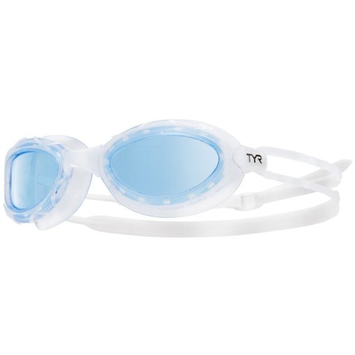 Produktbild von TYR Nest Pro Schwimmbrille - blau/transparent/transparent