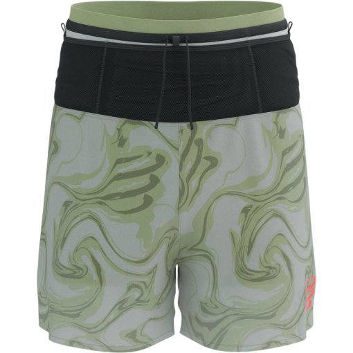 Foto de Compressport Pantalones Cortos 2-en-1 Hombre - Trail Racing - green camo